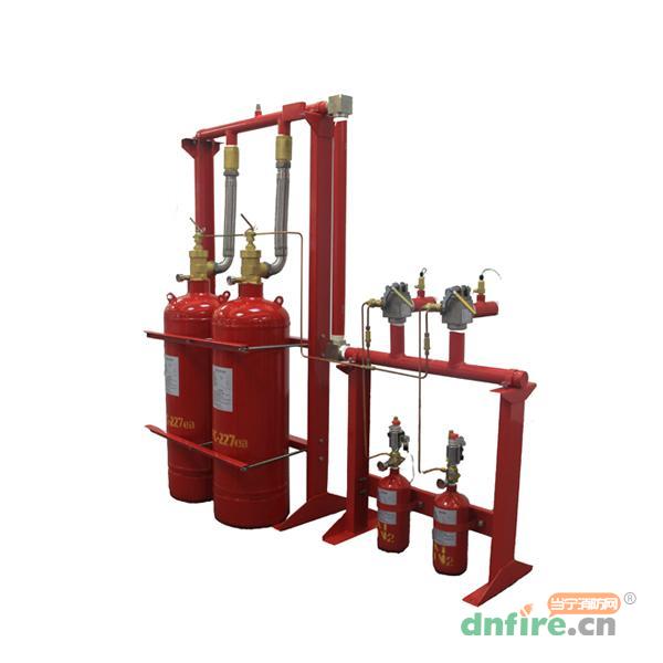 QMQ5.6系列七氟丙烷灭火设备（5.6MPa） ,磐龙,有管网七氟丙烷气体灭火系统