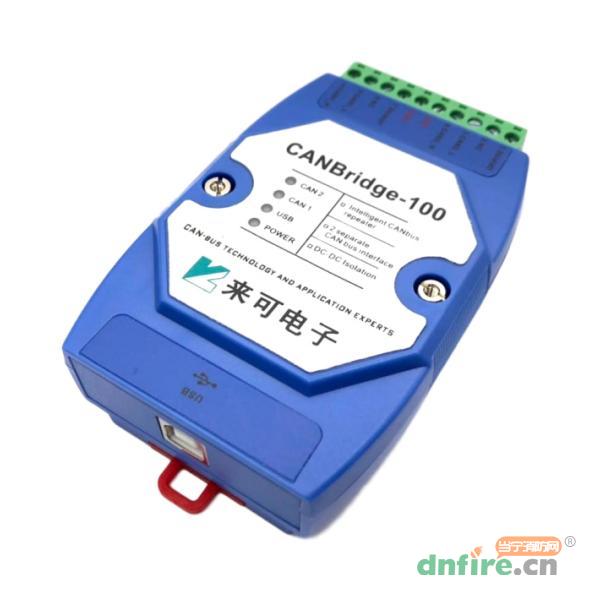 CANBridge-100智能CAN总线隔离中继器,来可电子,各类接口卡