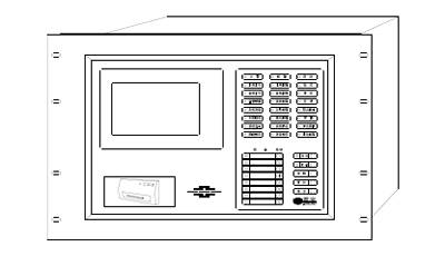 JB-TG-SL-M5000火灾报
警控制器插件结构图
