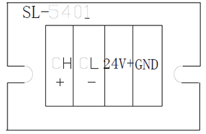 SL-5401火灾显示盘端子图