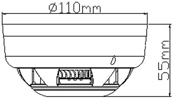 SH-BK2D-S点型光电感烟火灾探测器