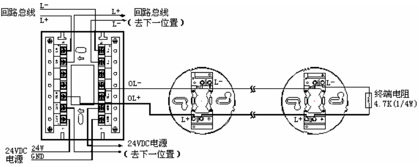 GM614中继模块接线说明
