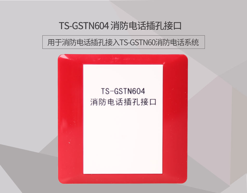 TS-GSTN604消防电话接口情景展示