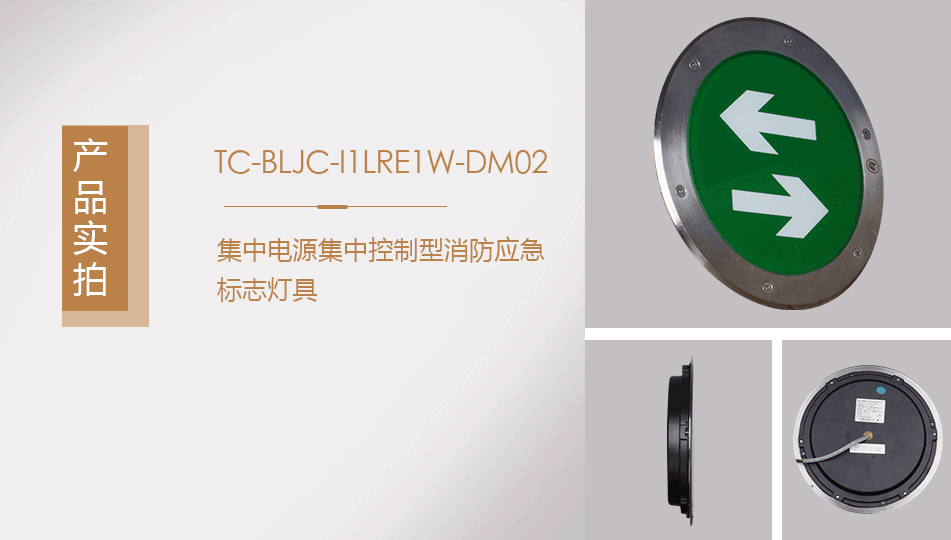 TC-BLJC-I1LRE1W-DM02集中电源集中控制型消防应急标志灯具实拍