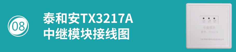 TX3217A模块接线