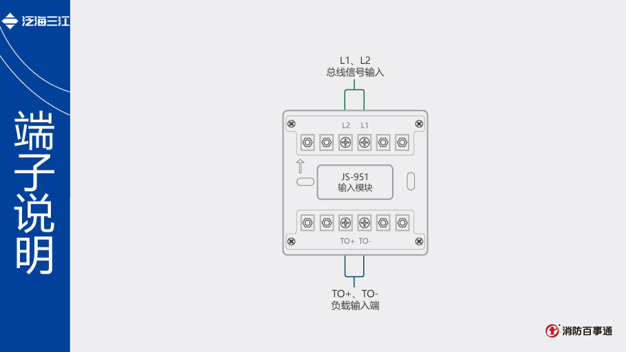 JS-951输入模块端子说明