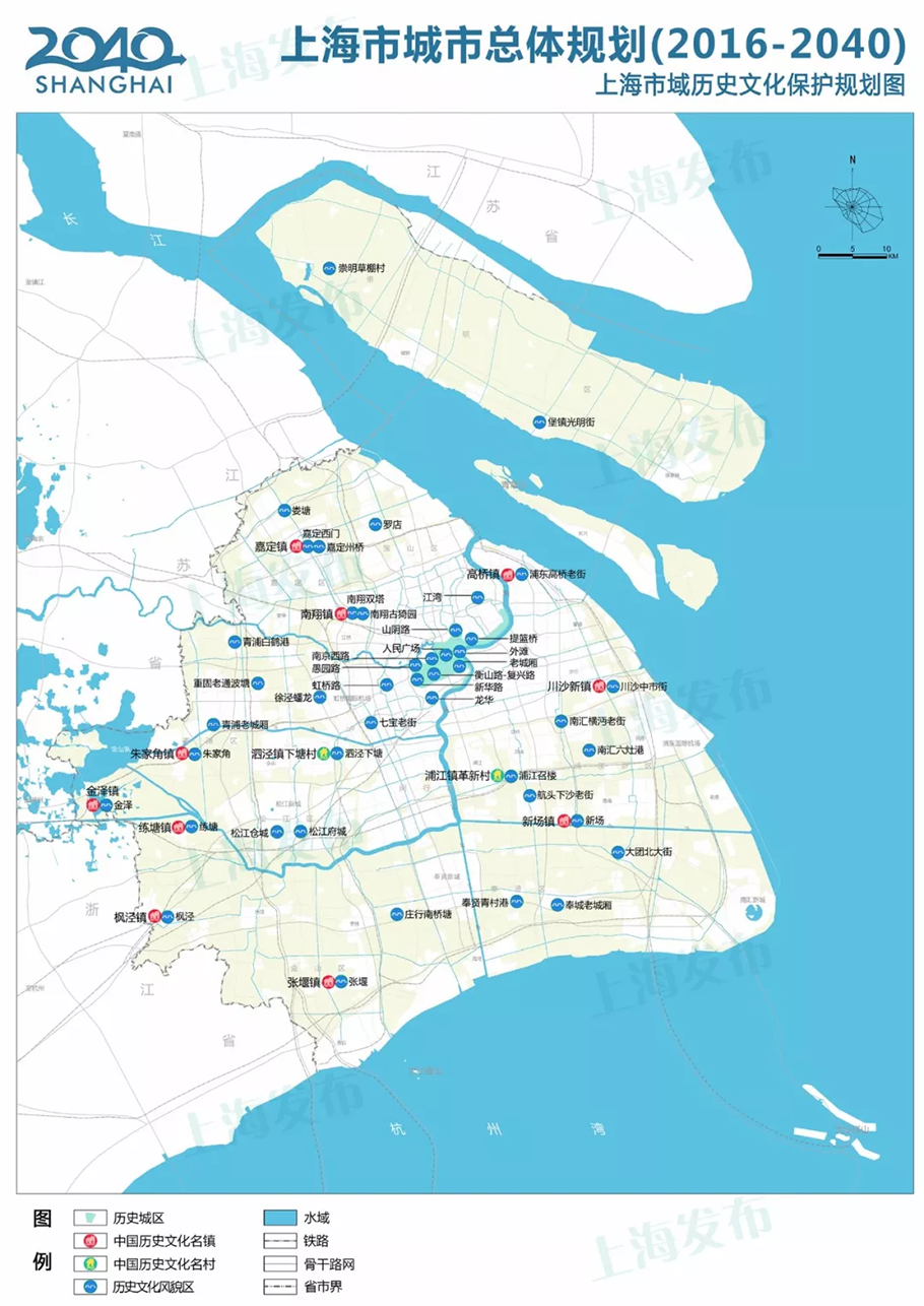 上海市域历史文化保护规划图