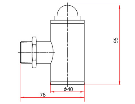HS102防爆型小声光报警器外形尺寸