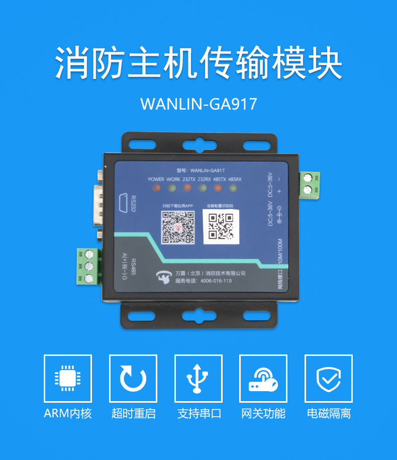 WANLIN-GA917传输模块产品展示