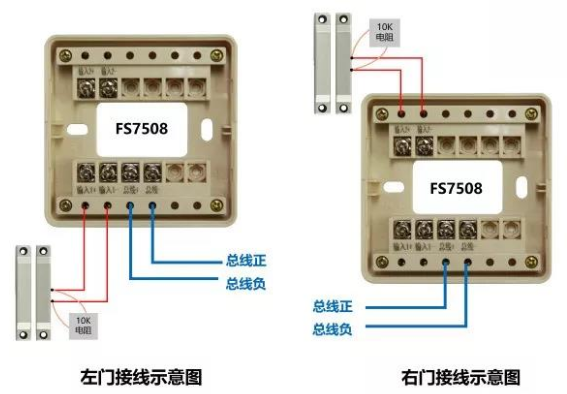 FS7508输入接口接线图