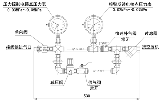 ZSFY-KW气压维持装置结构图