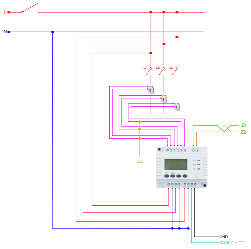 DYJK-YKS4978C电压/电流信号传感器接线图