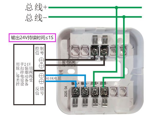 AFN-FS1241输入/输出模块接线图