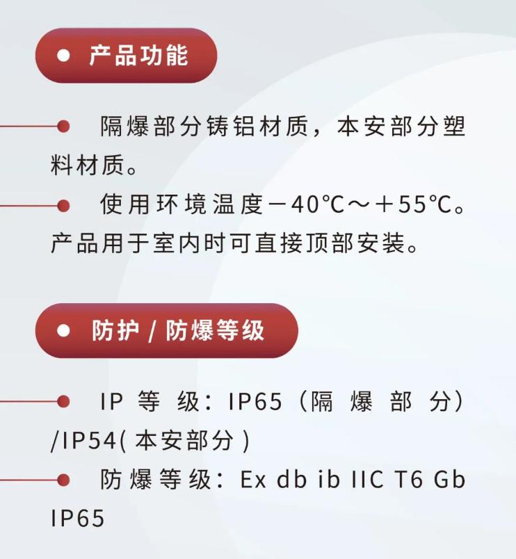 JTY-GM-GSTN9811(Ex)/WIS、GSTN9812(Ex)/WIS海湾隔爆烟感温感产品功能