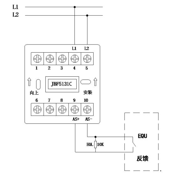 JBF5131C输入模块接线图