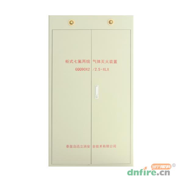 GQQ90×2/2.5-XLX柜式七氟丙烷气体灭火装置,泰和安,柜式七氟丙烷气体灭火装置