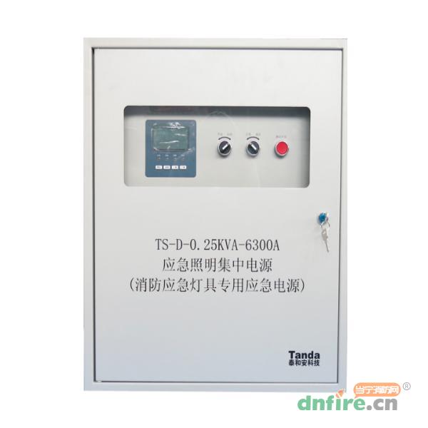 TS-D-0.25KVA-6300A应急照明集中电源 消防应急灯具专用应急电源,泰和安,应急照明集中电源