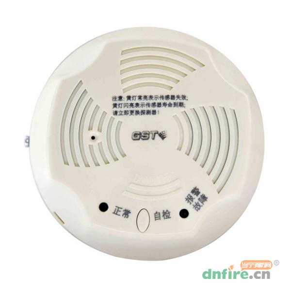 JM-GST001M点型可燃气体报警探测器 家用人工煤气吸顶,海湾GST,家用可燃气体探测器