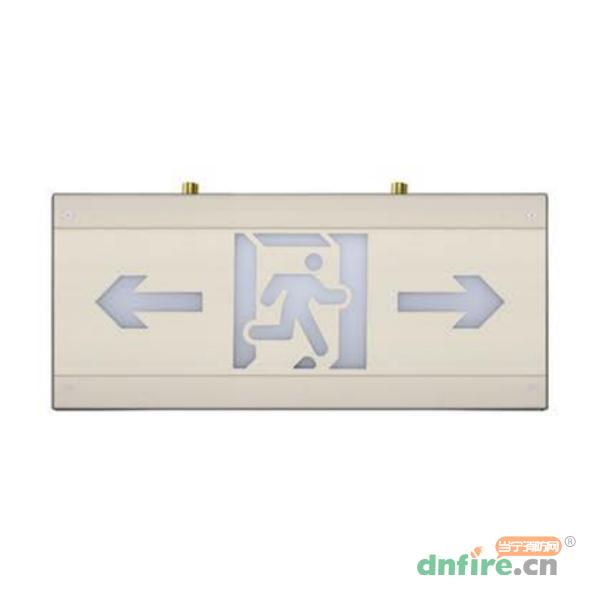 FF-BLJC-2LREⅢ1.5W-9725双面双向标志灯 吊装型疏散指示灯,松江,消防应急疏散指示灯