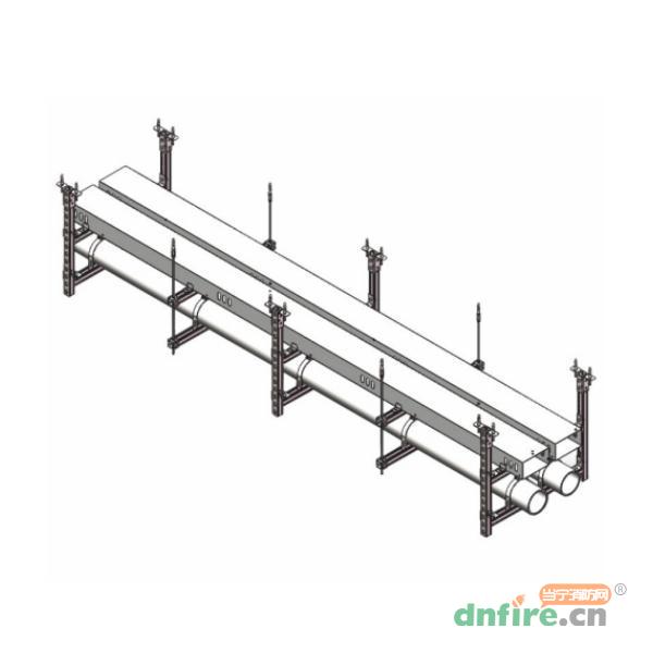 综合成品支吊架 单管/双管支吊架 滑动支吊架 导向支吊架