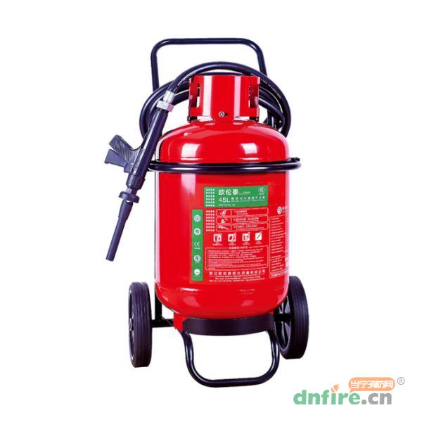 MSTZ/45-D推车式低温水基灭火器 45L(-30℃～55℃),欧伦泰,灭火器材