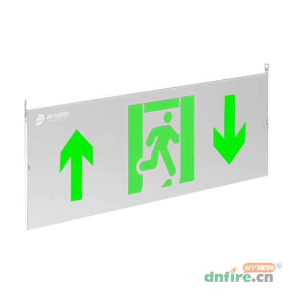 J-BLJC-1XEⅡ0.3W-11B2XA集中电源集中控制型消防应急标志灯具 壁挂单面前后