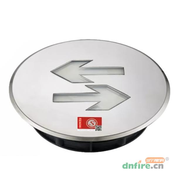 N-BLJD-1LREⅠ0.5WJDM集中电源型170mm不锈钢面地埋灯,敏华电工,消防应急疏散指示灯