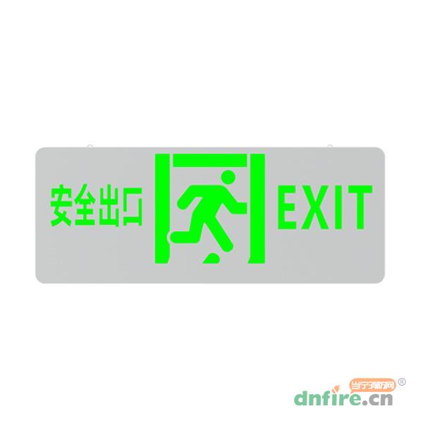 J-BLJC-2OEⅡ0.5W-12SCA集中电源集中控制型消防应急标志灯具 双面安全出口（吊装）
