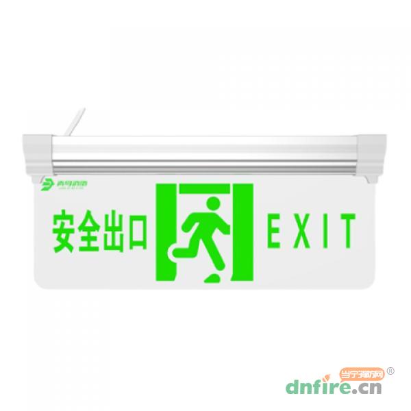 J-BLJC-2OEⅡ0.3W-15Z2A集中电源集中控制型消防应急标志灯具 水晶吊牌灯,青鸟消防,消防应急疏散指示灯