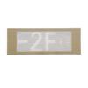 KW-BLJC-2OEⅡ0.5W-2619T4全金属标志灯具（双面楼层夹层）,中科知创,消防应急疏散指示灯