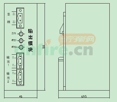 GST-DH9501-M输出模块