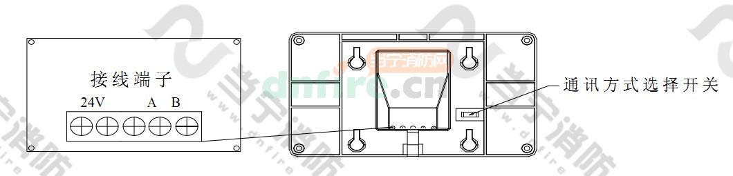 TX3402火灾显示盘接线图