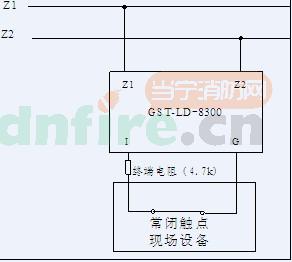 消防模块接法是怎样的