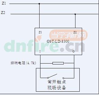 消防模块接法是怎样的
