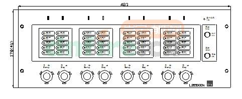 LD5500EN外形与结构尺寸图