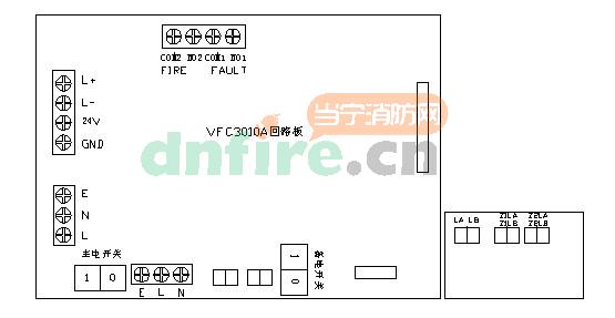 JB-QB-21S-VFC3010A的端子说明