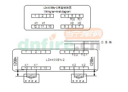 LD4400EN-2端子图与接线图示例