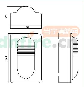 HX-100B/T火灾声光警报器结构特征