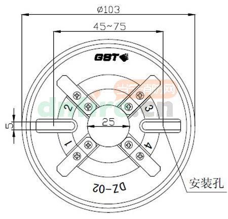 烟雾传感器接口图图片