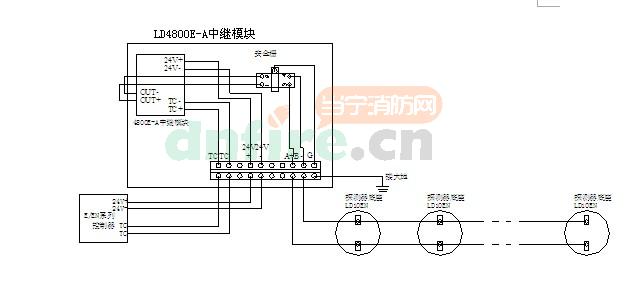 LD4800E-A端子图与接线图示例