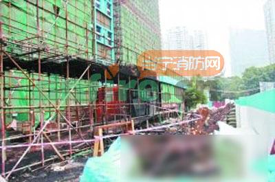 深圳数字音乐大厦封顶一月后突发电气火灾 疑为短路引发