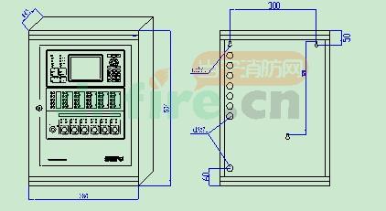 JB-QB-GST200壁挂式火灾报警控制器(联动型)