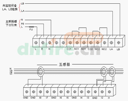 JBF-EF-BD/R(R8)剩余电流式电气火灾监控探测器