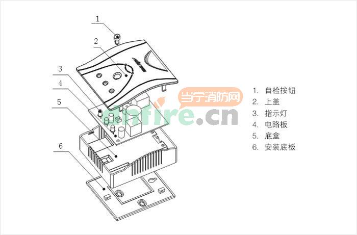 AEC2363a测量范围为0～100%LEL的独立式可燃气体探测器 