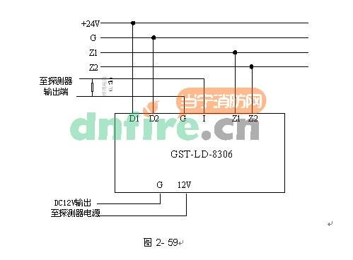 GST-LD-8306输入模块