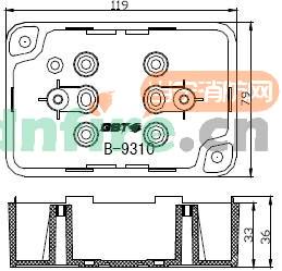 B-9310模块后备盒