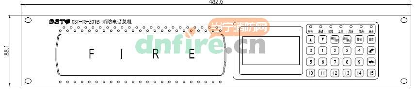 GST-TS-Z01A消防电话总机
