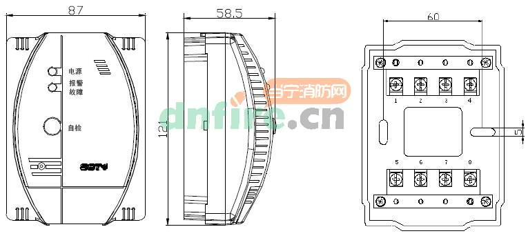 GST-BT002M点型可燃气体探测器