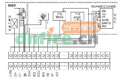 利达华信自动报警系统常见接线图