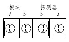 微机调制器接线端子示意图
